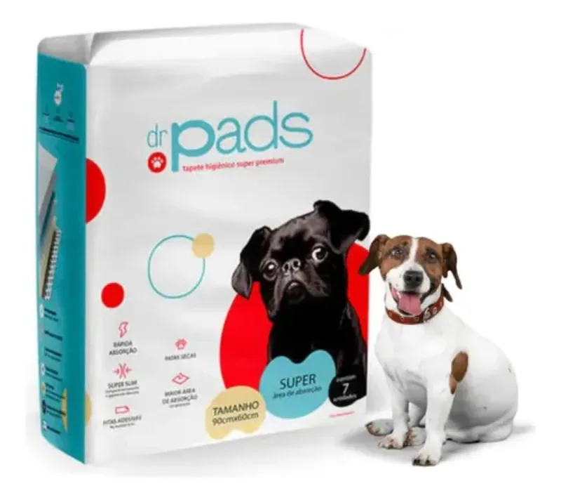 Dr. Pads Super Absortec, 90 × 60 cm, paquete de 7 paños